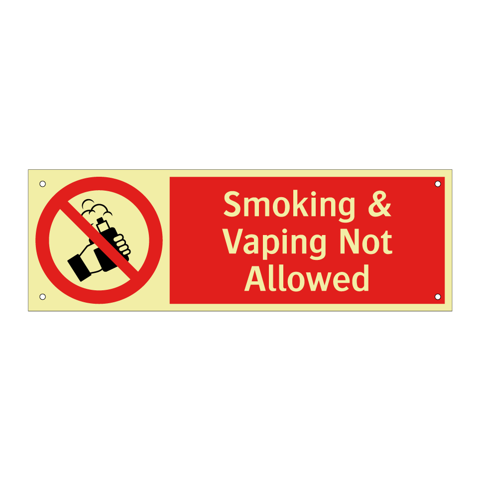 Smoking & Vaping Not Allowed