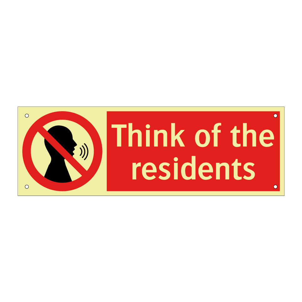 Think of the residents