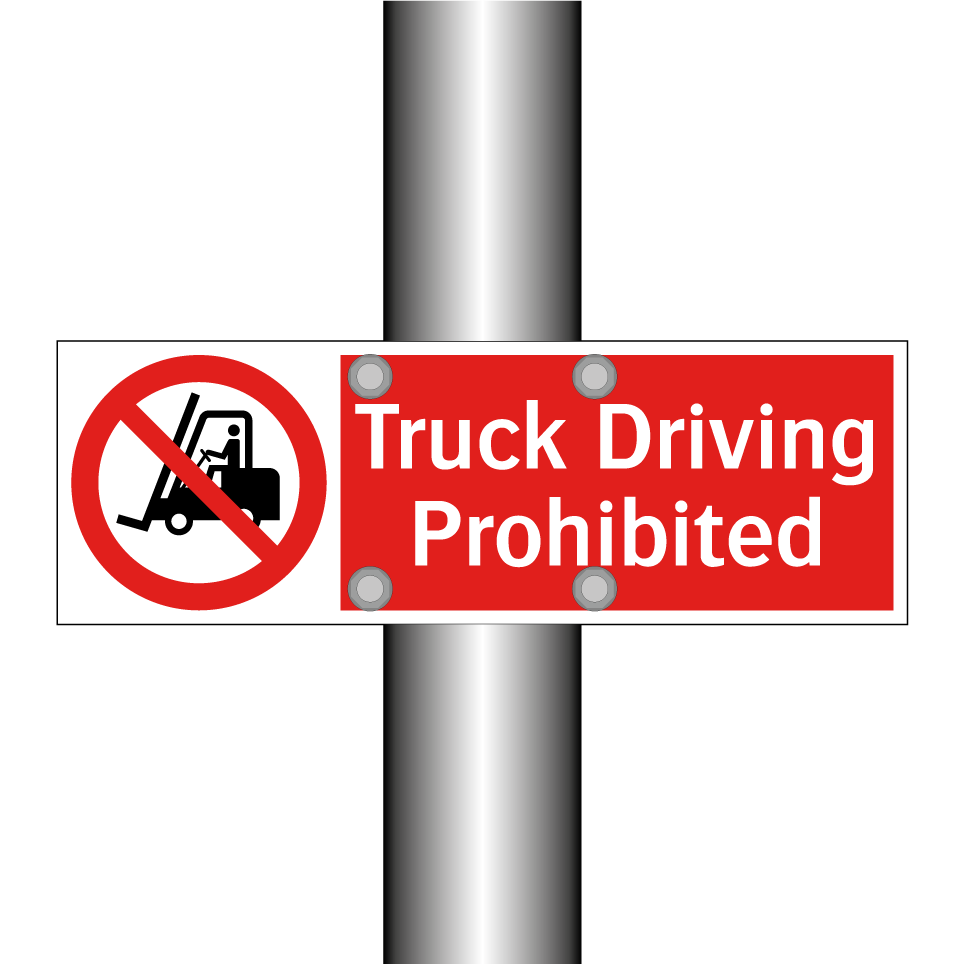 Truck Driving Prohibited