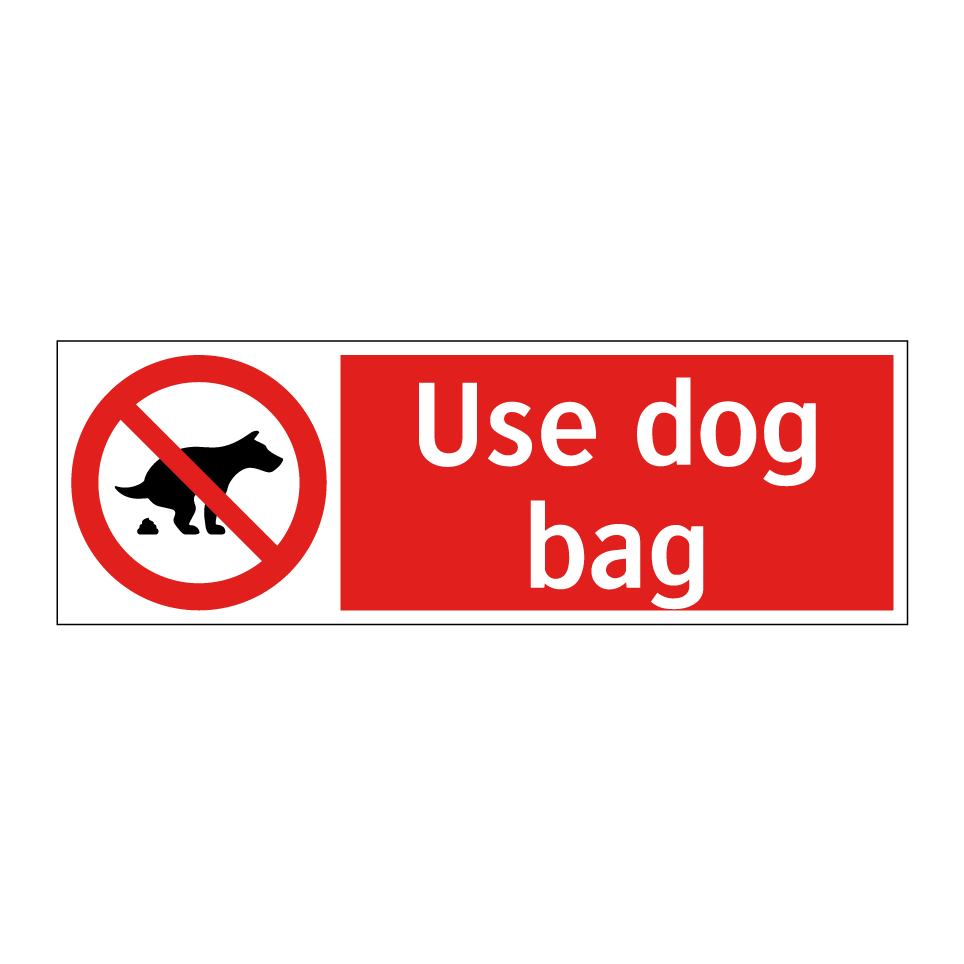 Use dog bag