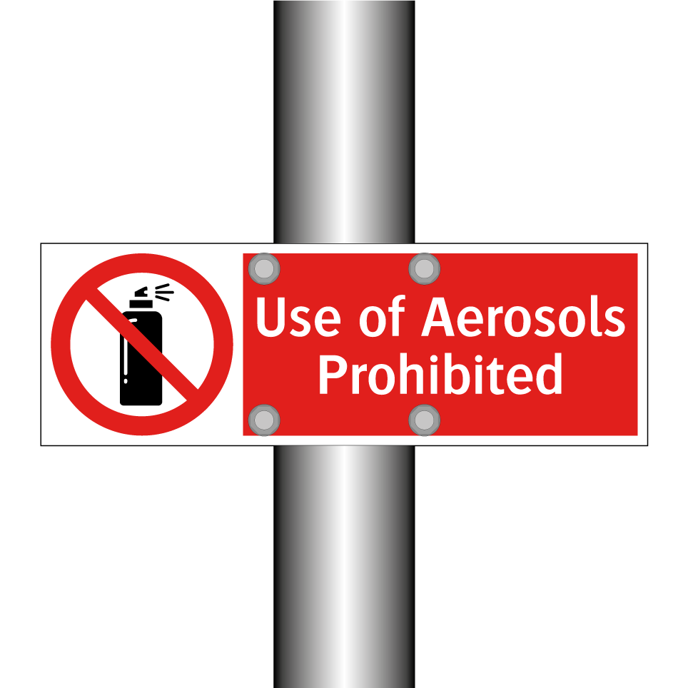 Use of Aerosols Prohibited