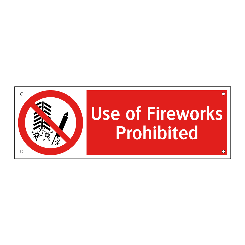 Use of Fireworks Prohibited