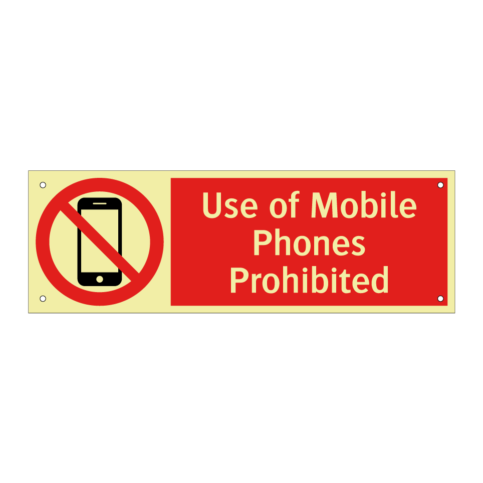 Use of Mobile Phones Prohibited
