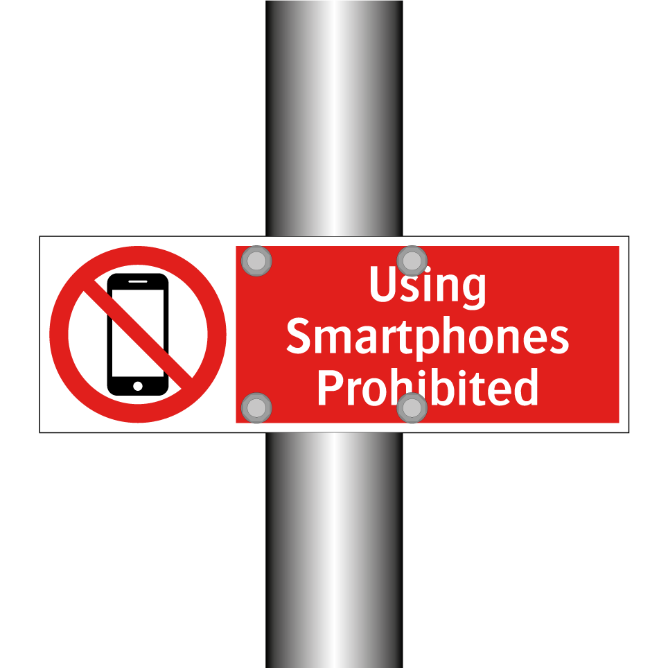 Using Smartphones Prohibited