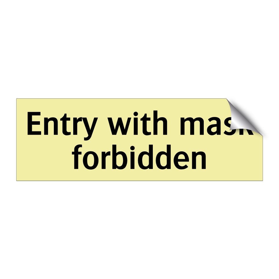 Entry with mask forbidden