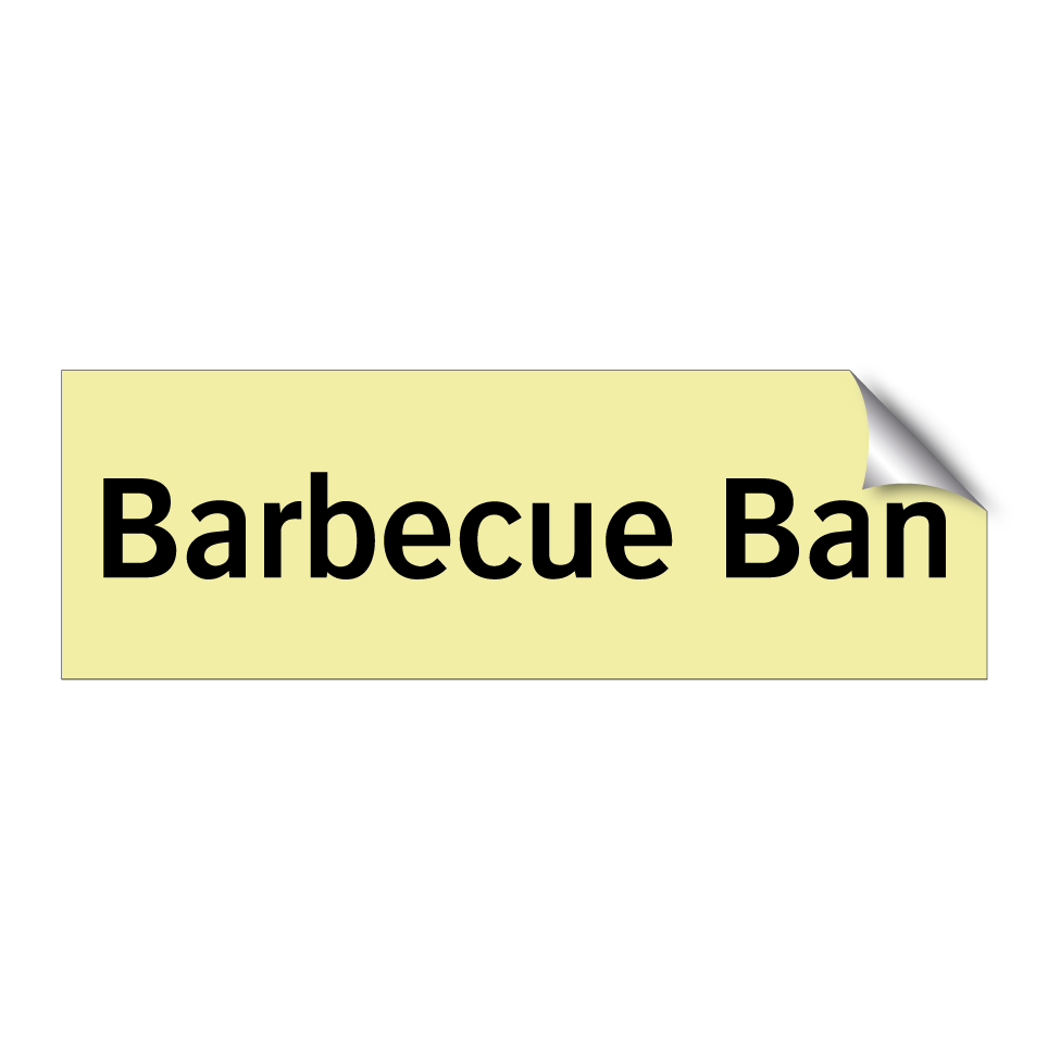 Barbecue Ban