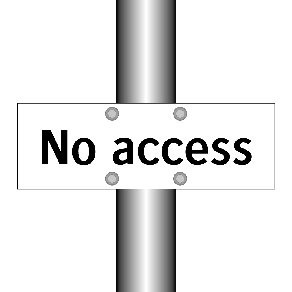No access