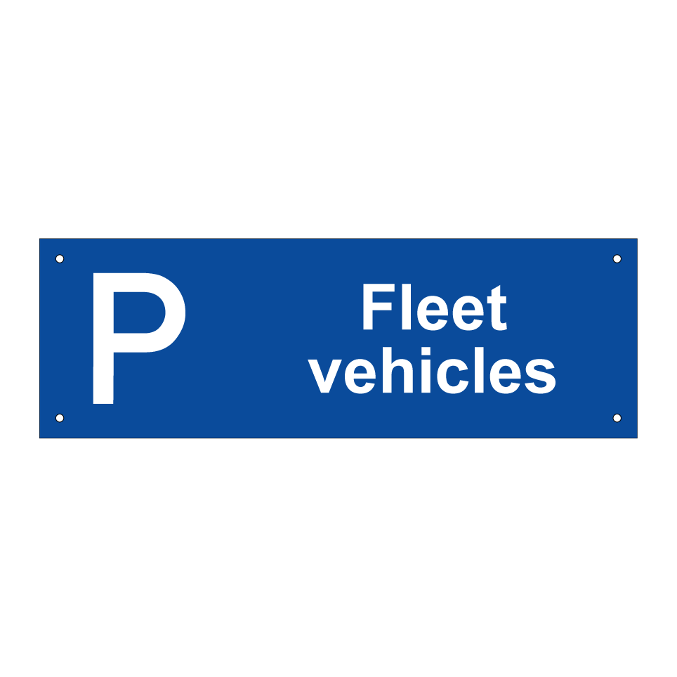 Fleet vehicles
