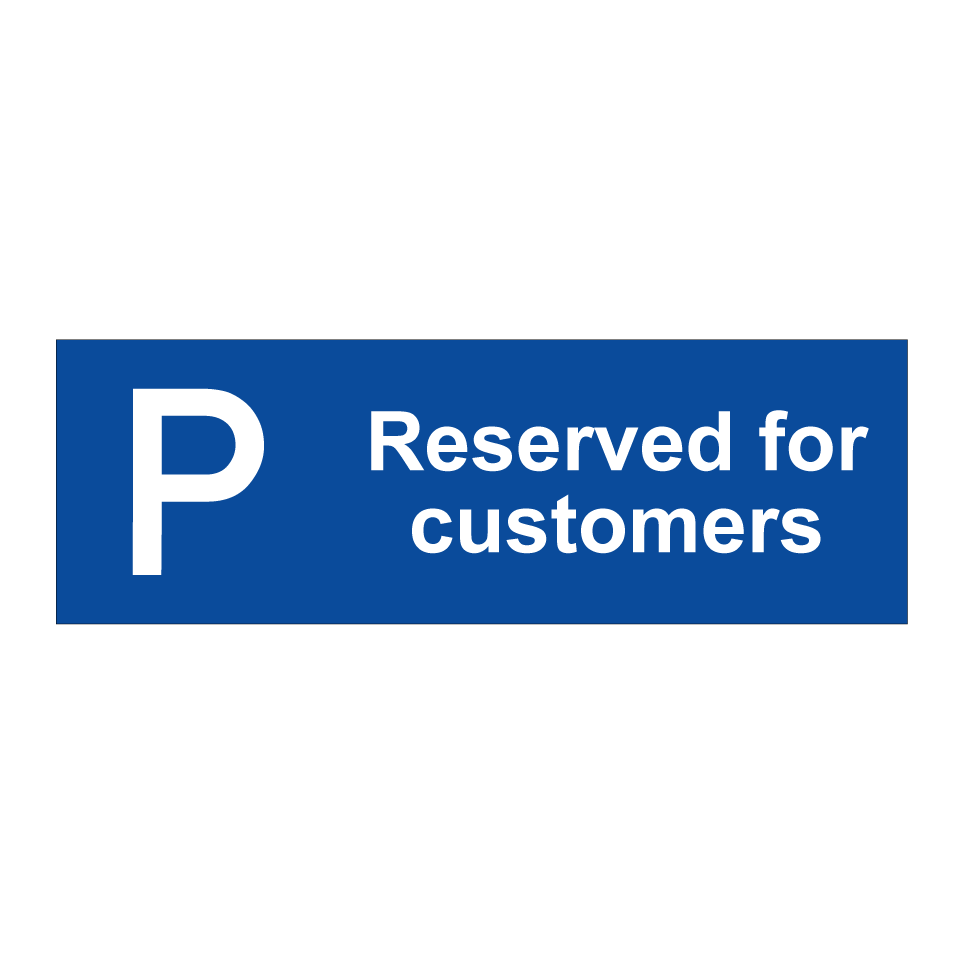 Reserved for customers