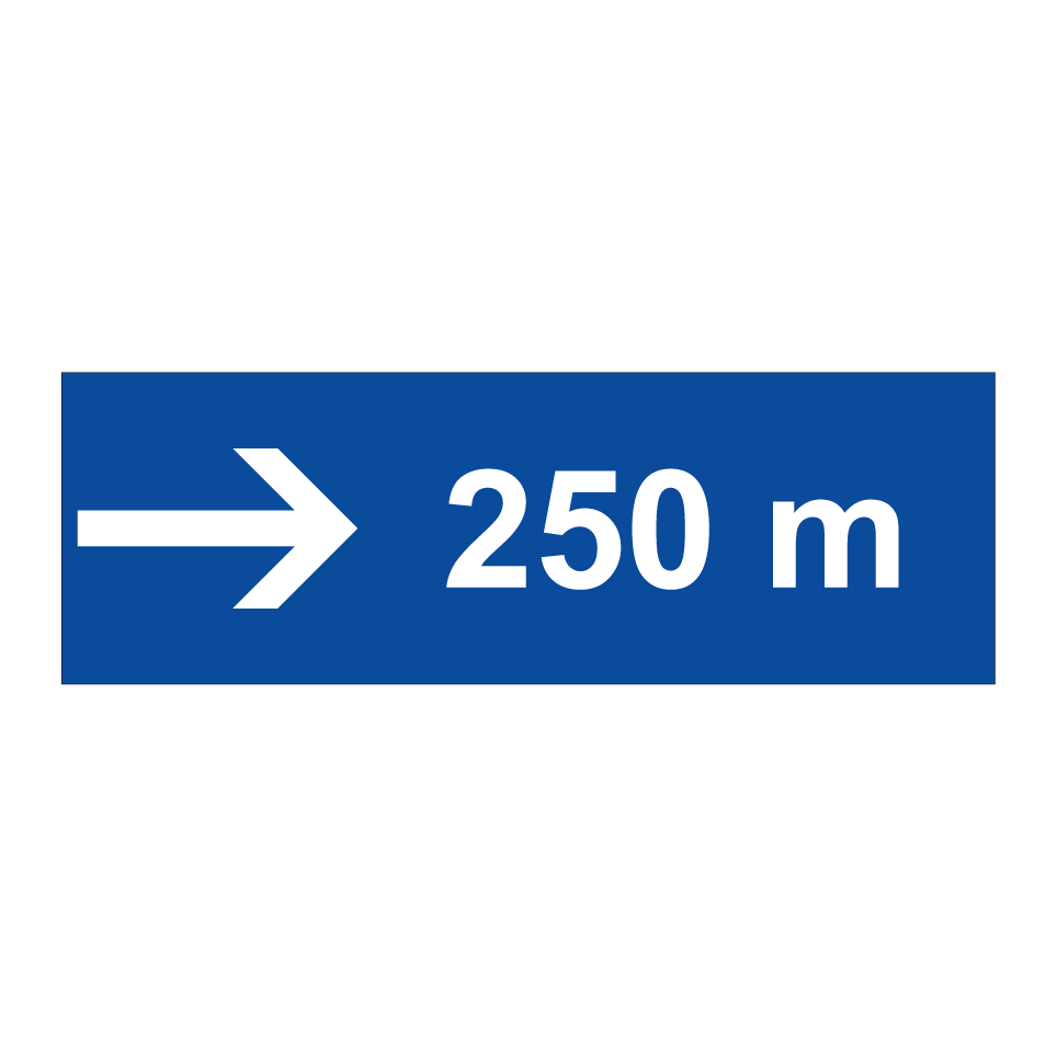 250 m