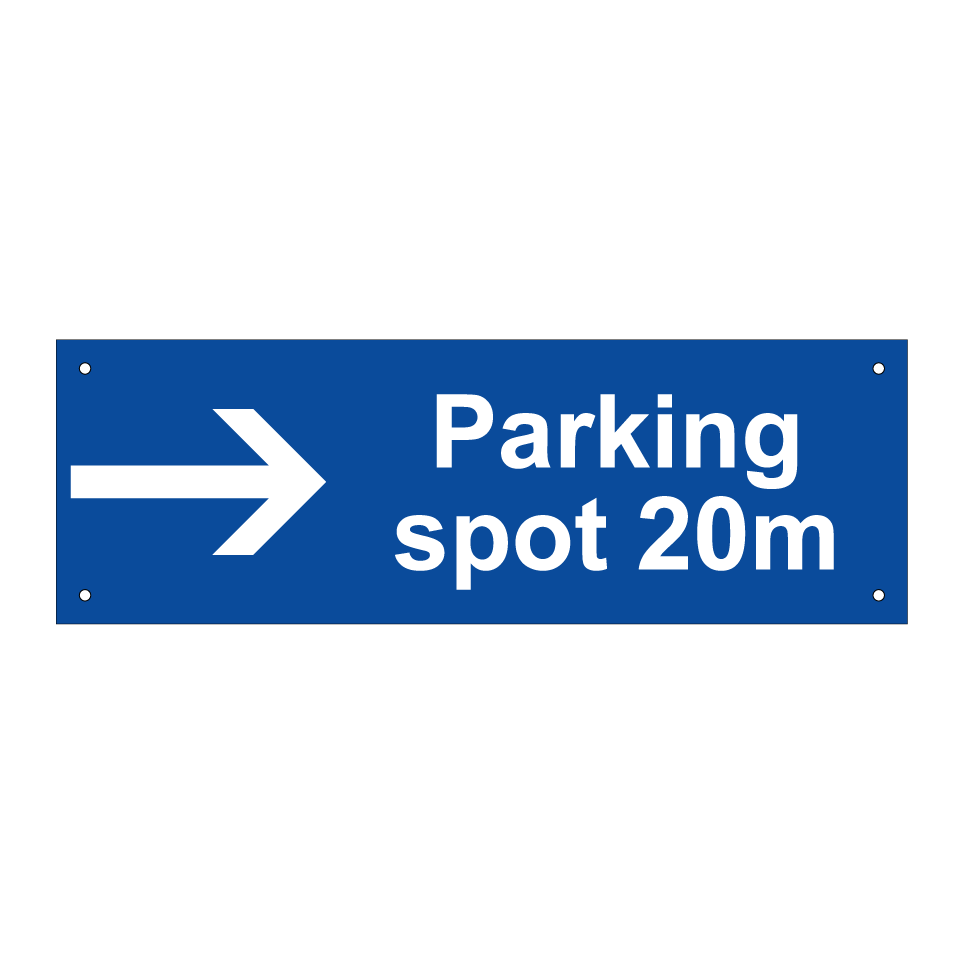 Parking spot 20m