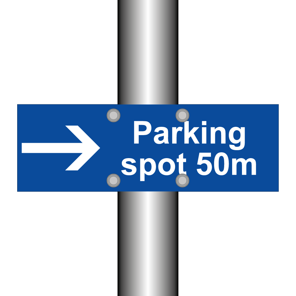 Parking spot 50m