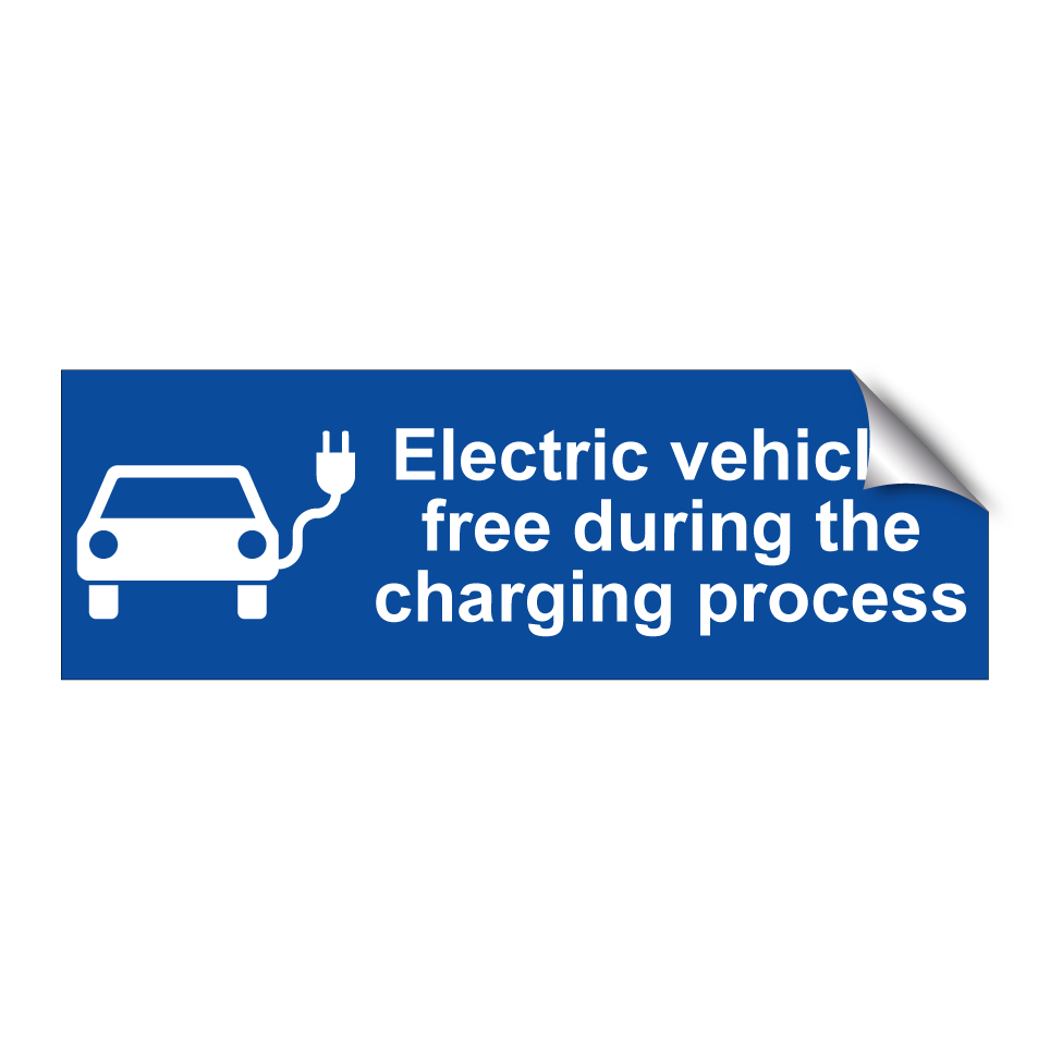 Electric vehicles free during the charging process