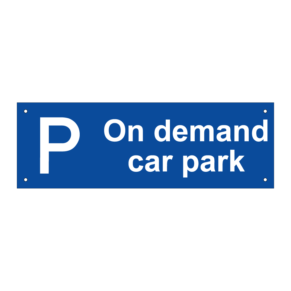 On demand car park