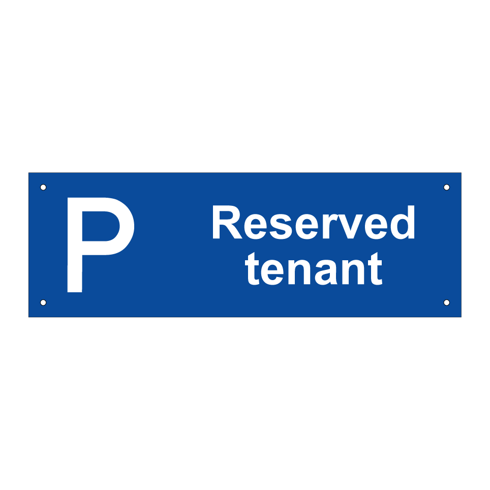 Reserved tenant