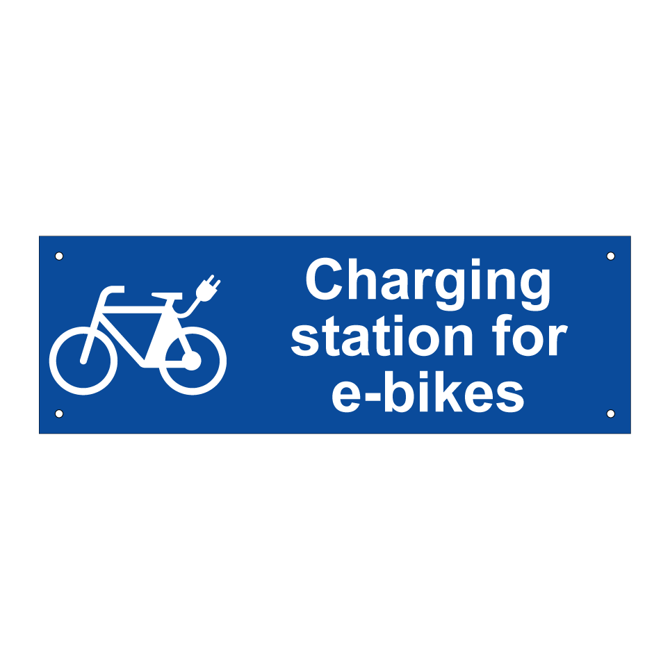 Charging station for e-bikes