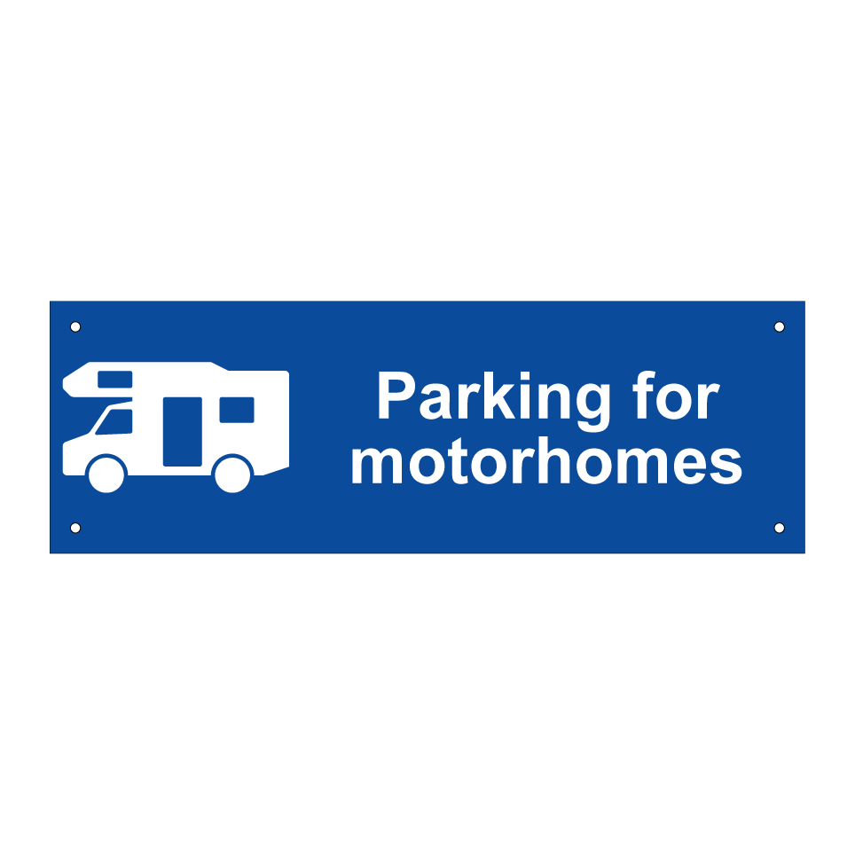 Parking for motorhomes