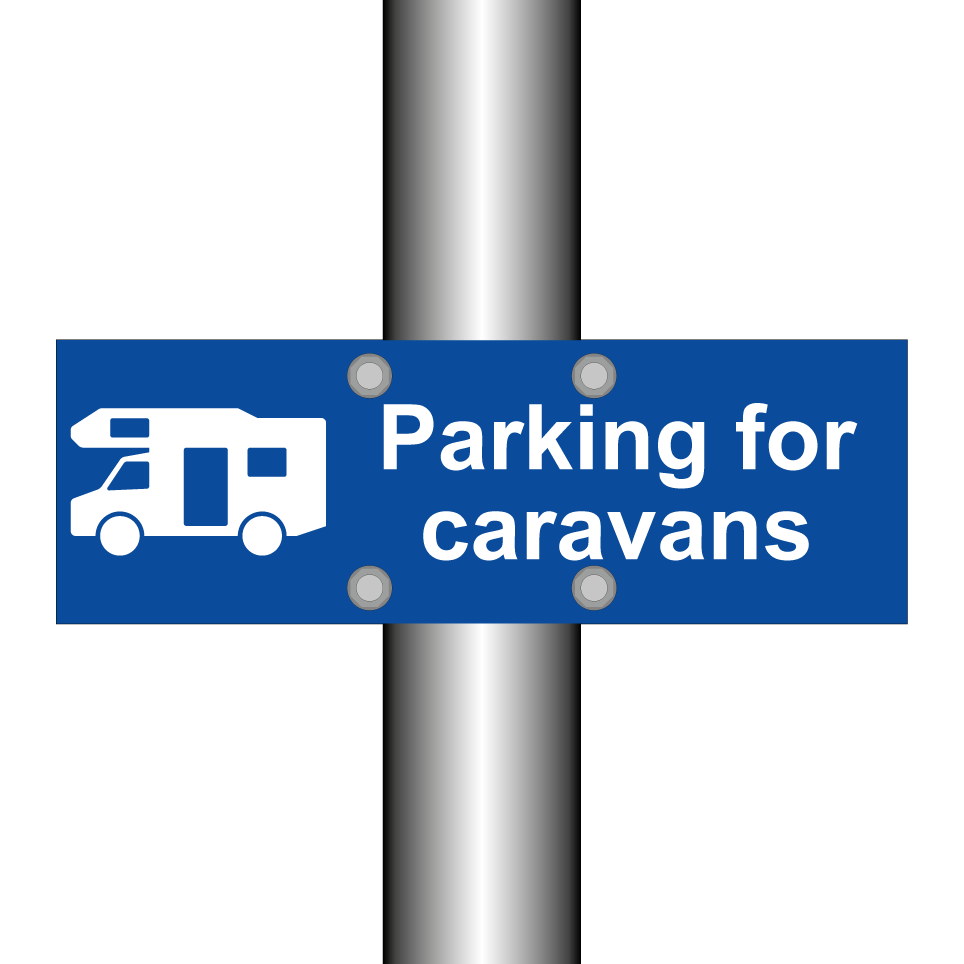 Parking for caravans