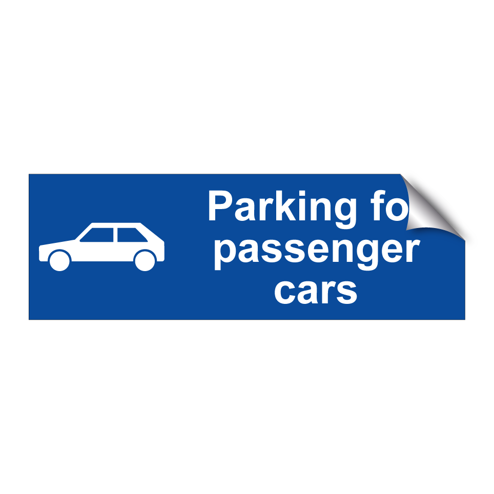 Parking for passenger cars