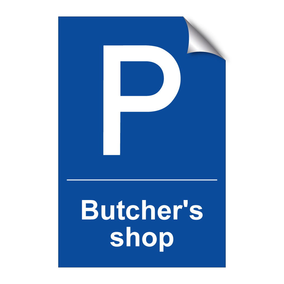 Butcher's shop