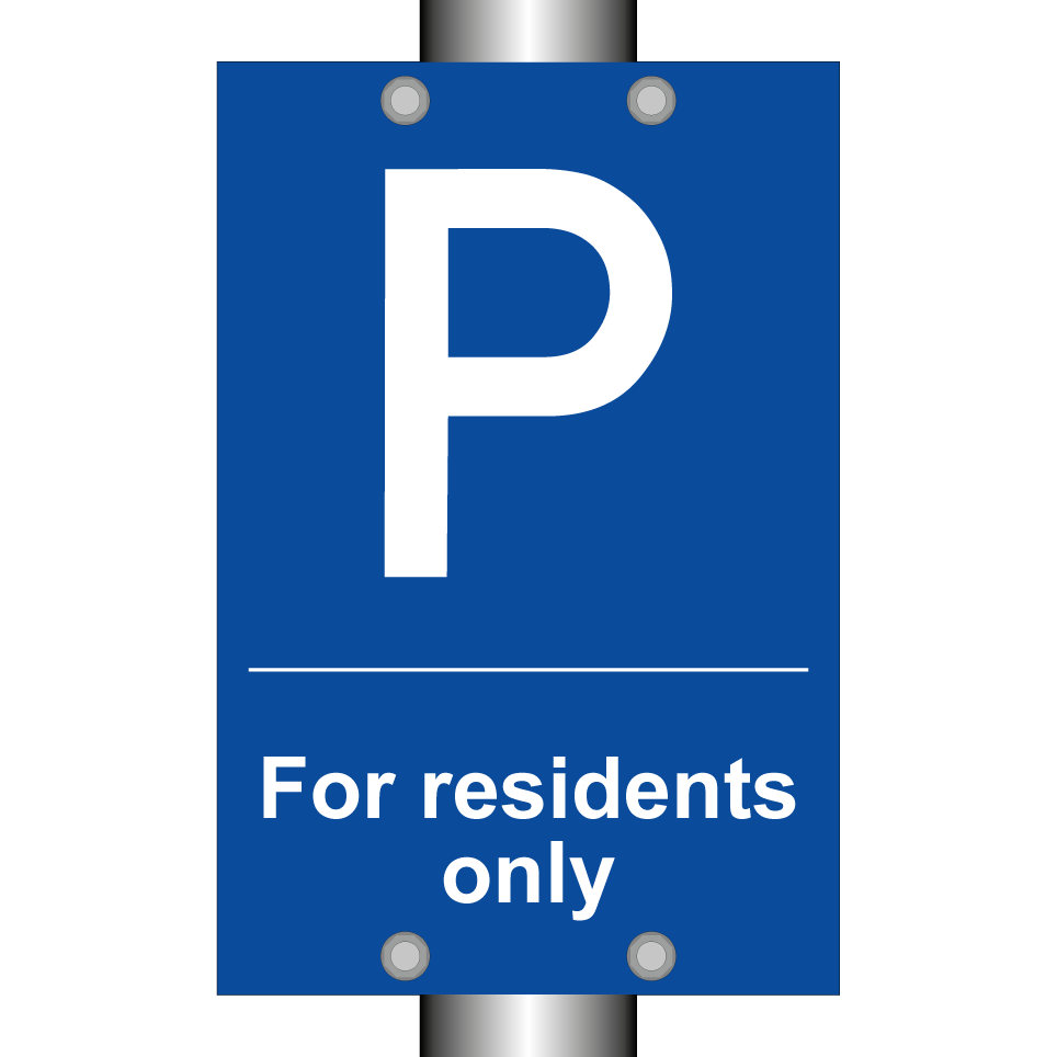For residents only