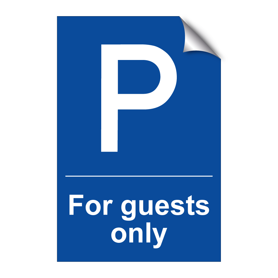 For guests only