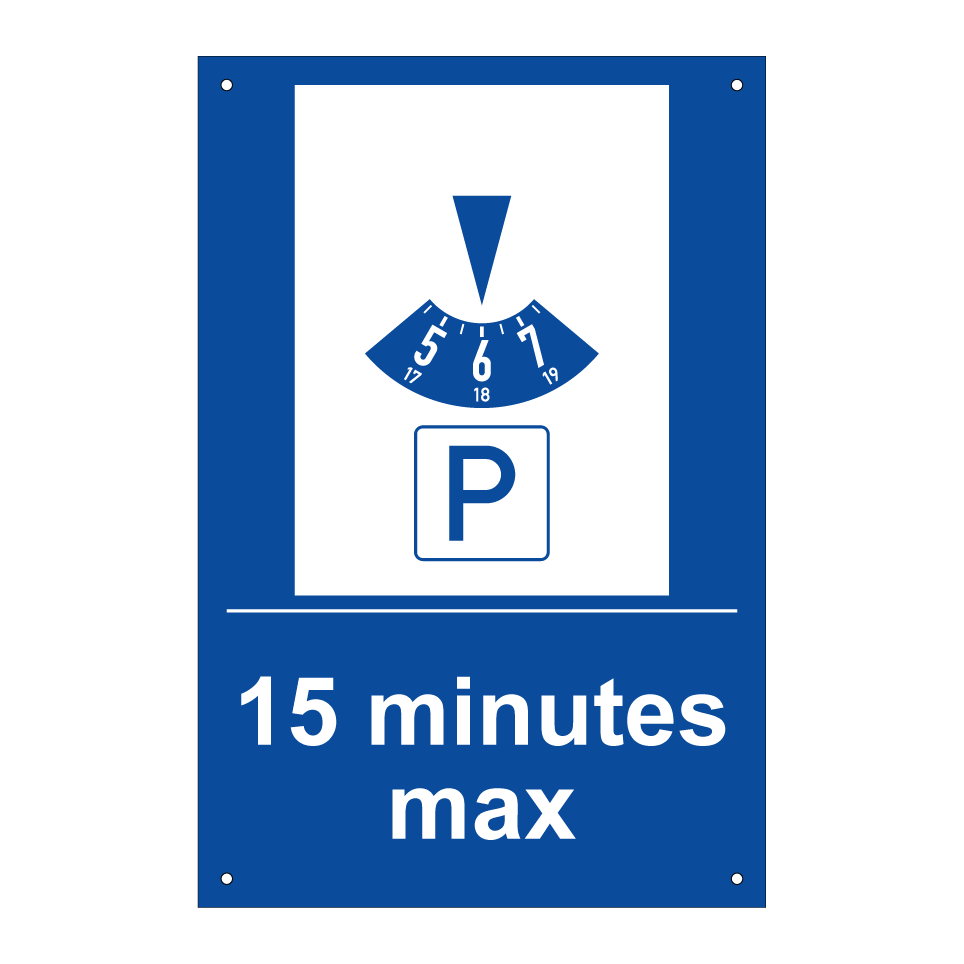 15 minutes max