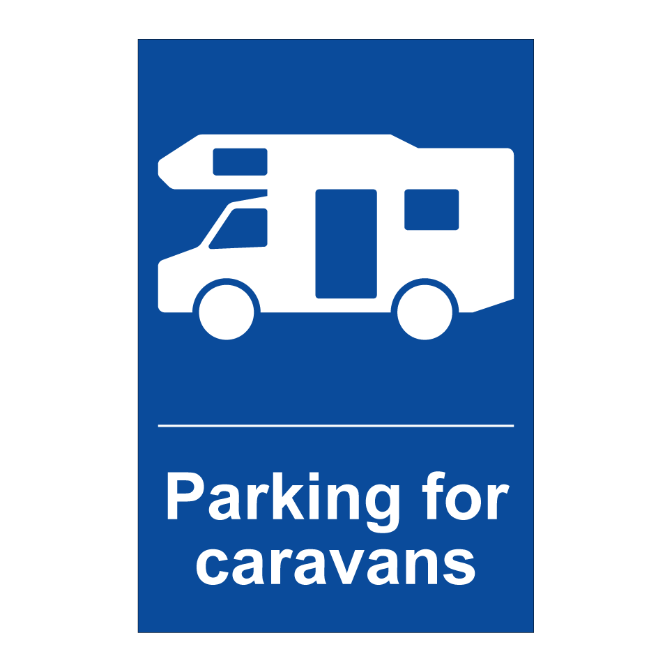 Parking for caravans