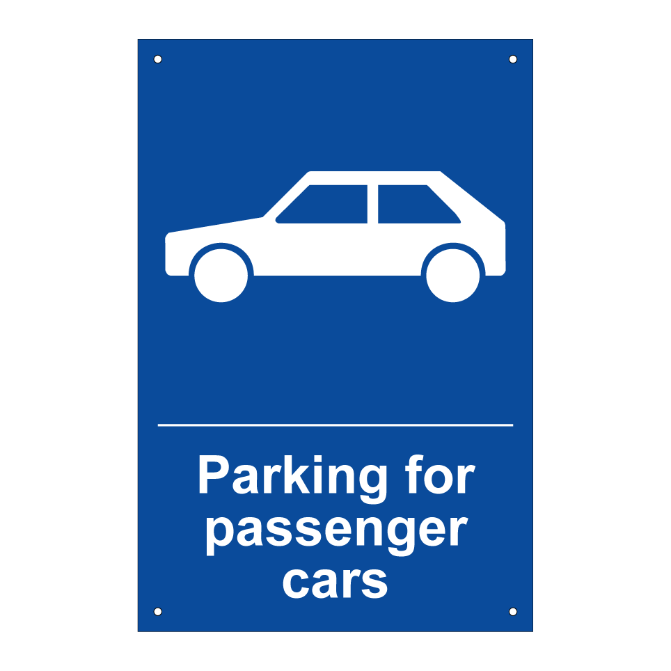 Parking for passenger cars