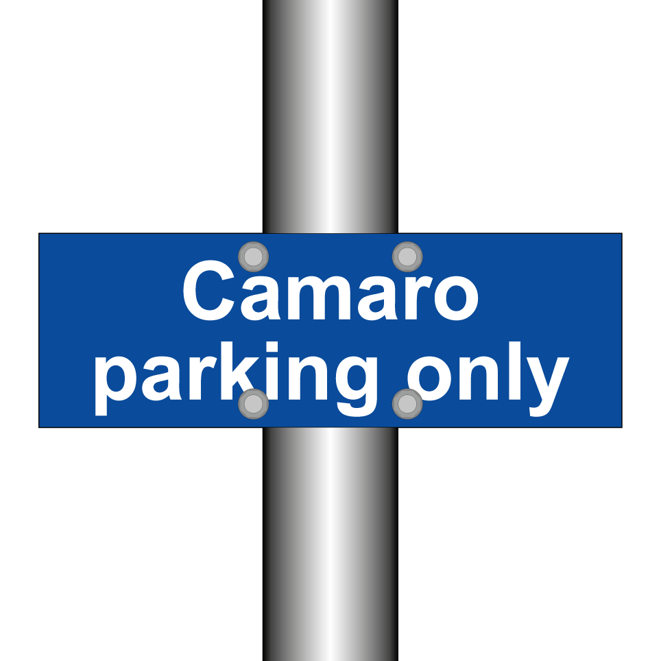 Camaro parking only