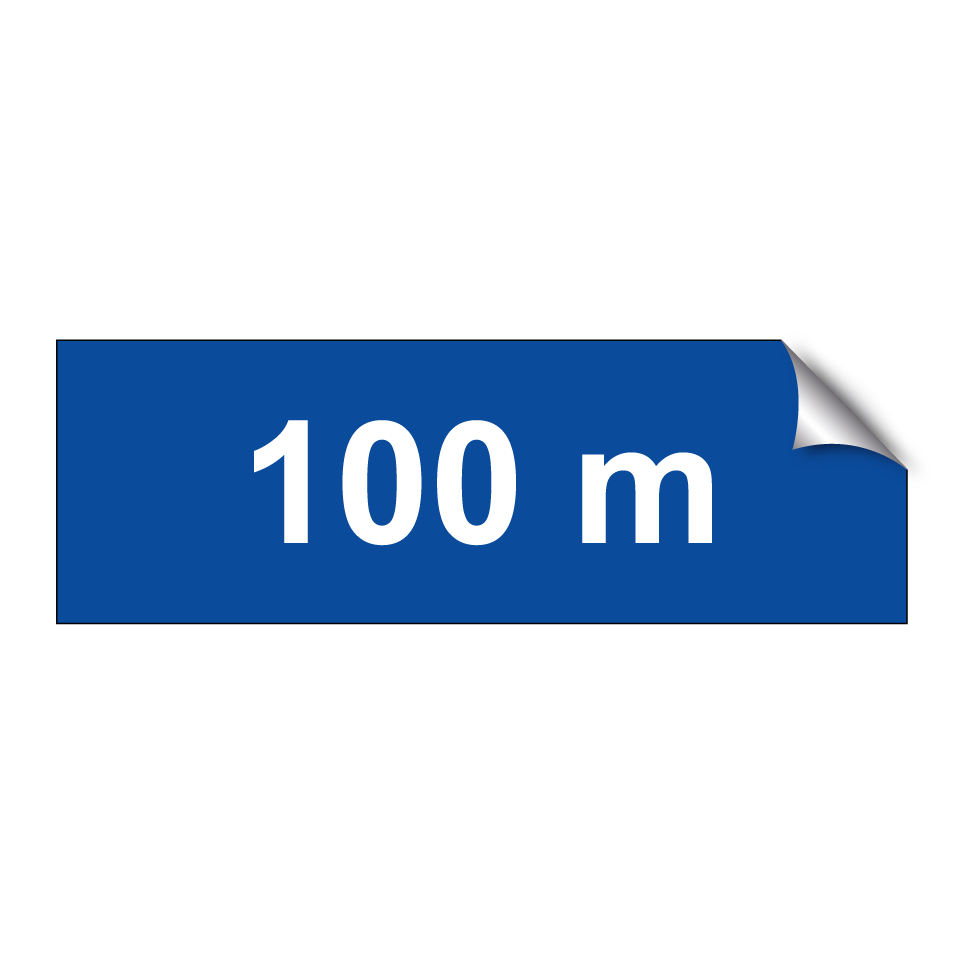 100 m