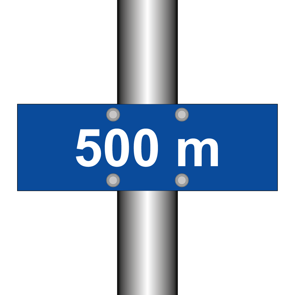 500 m