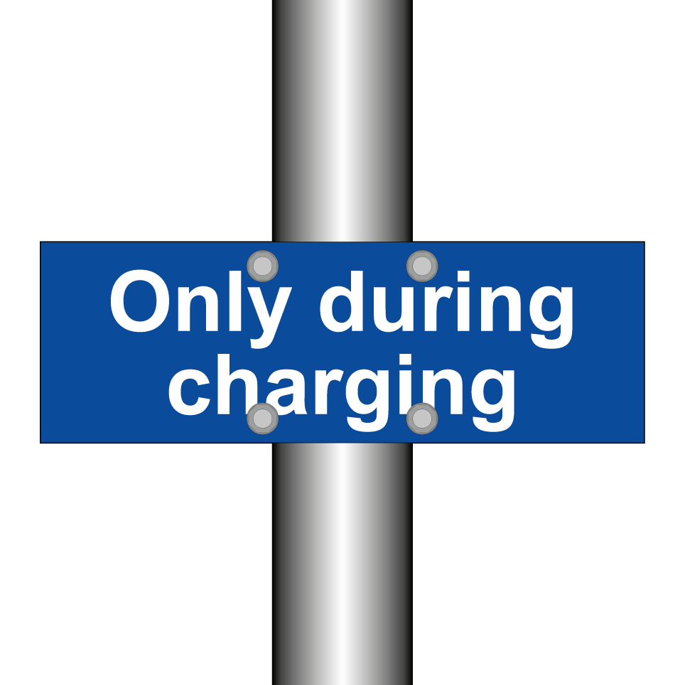 Only during charging