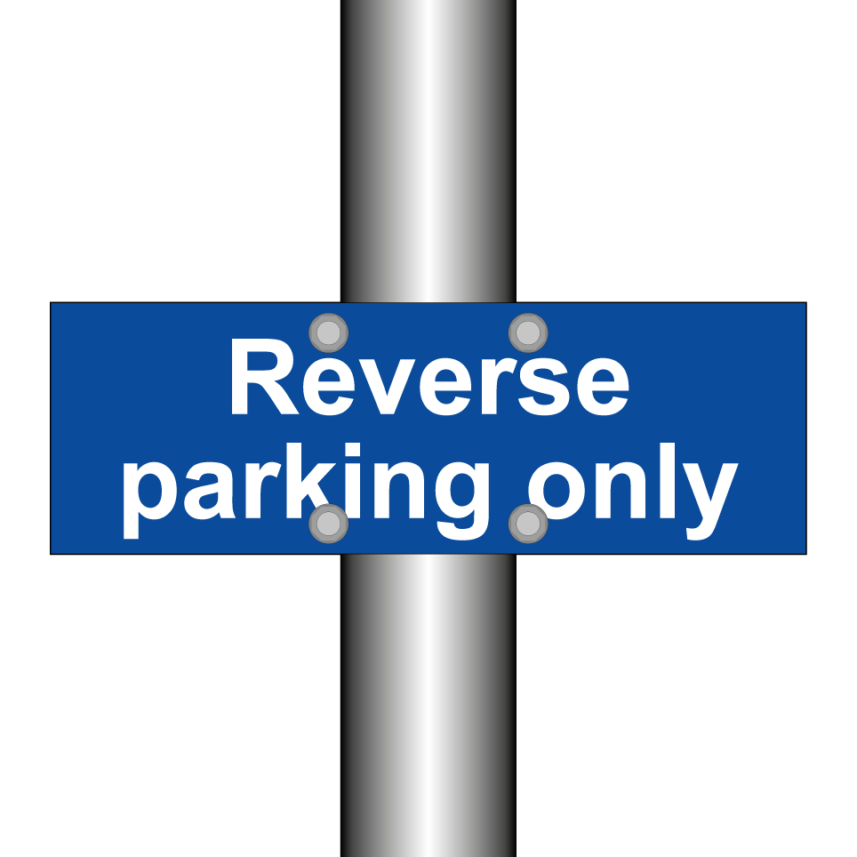 Reverse parking only