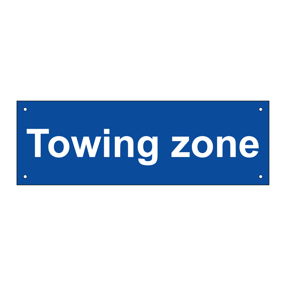 Towing zone