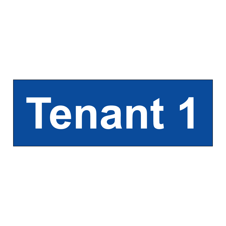 Tenant 1