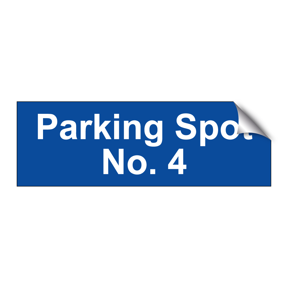 Parking Spot No. 4