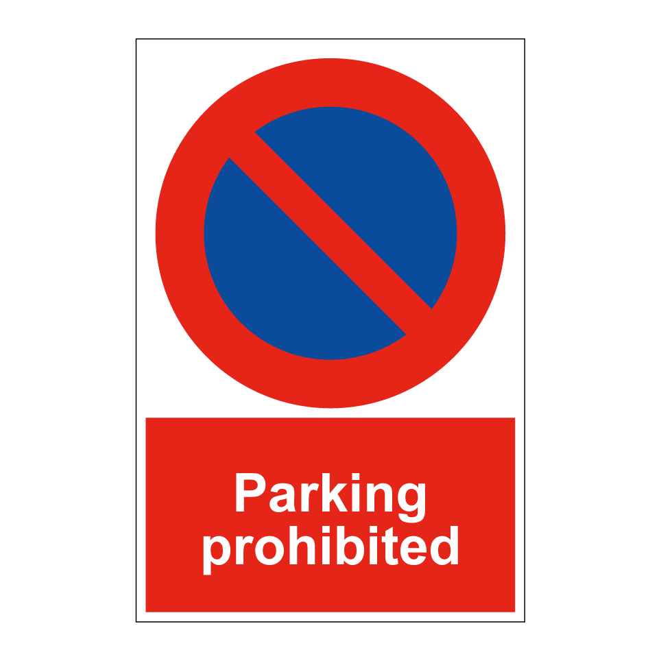 Parking prohibited