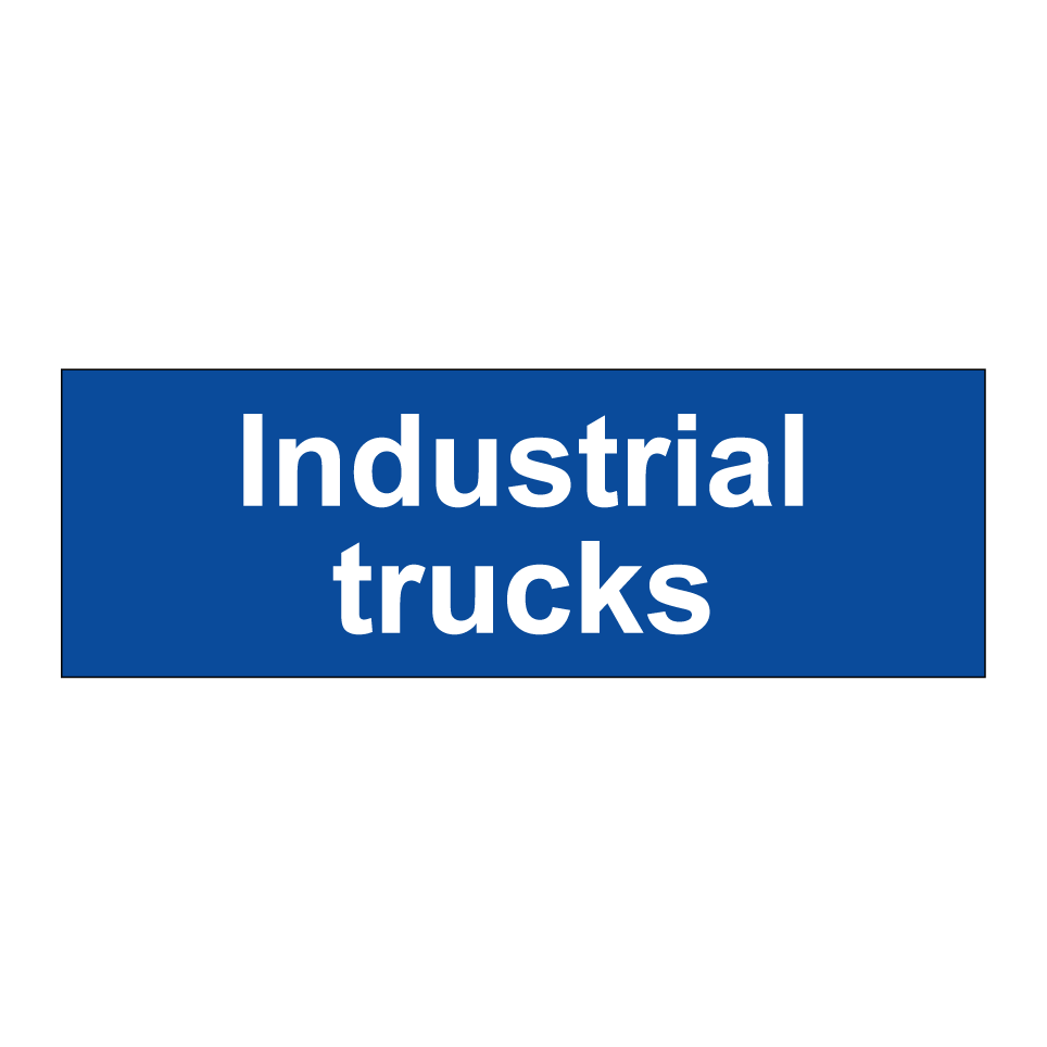 Industrial trucks