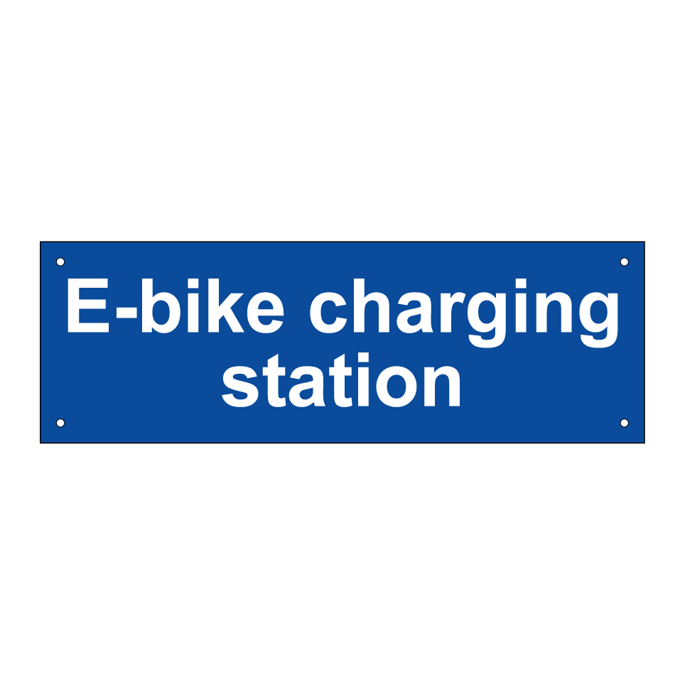 E-bike charging station
