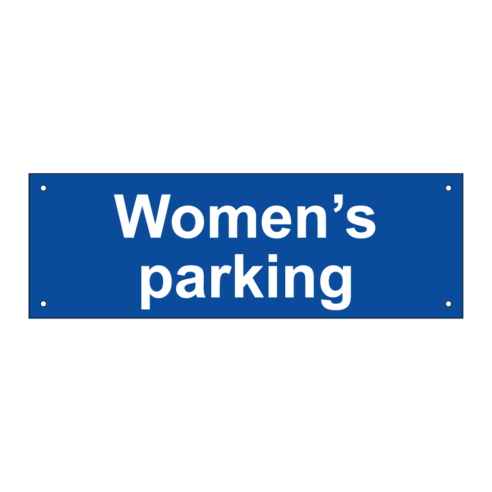 Women’s parking
