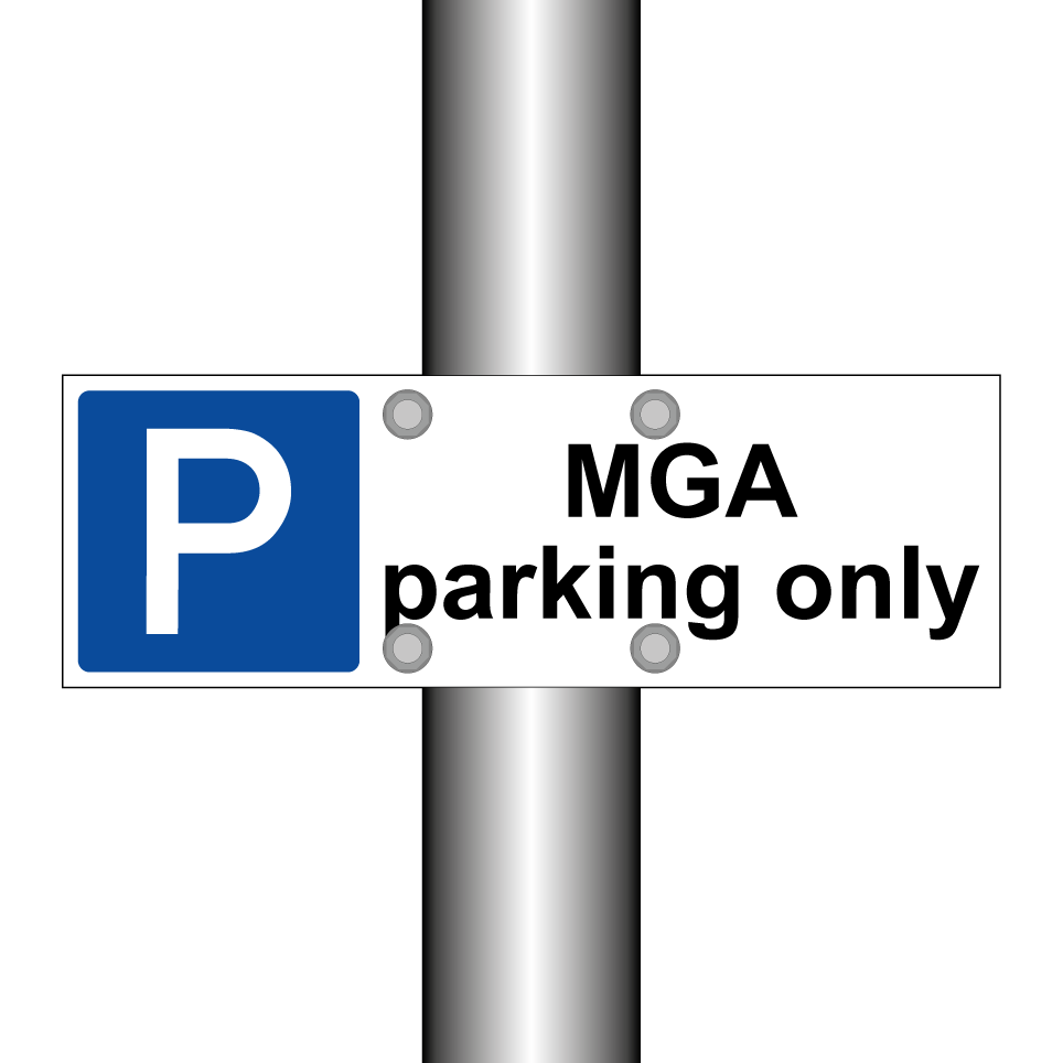 MGA parking only