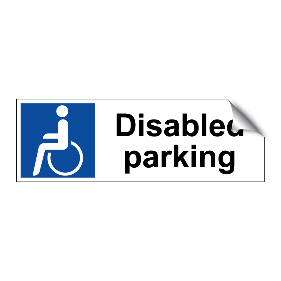 Disabled parking