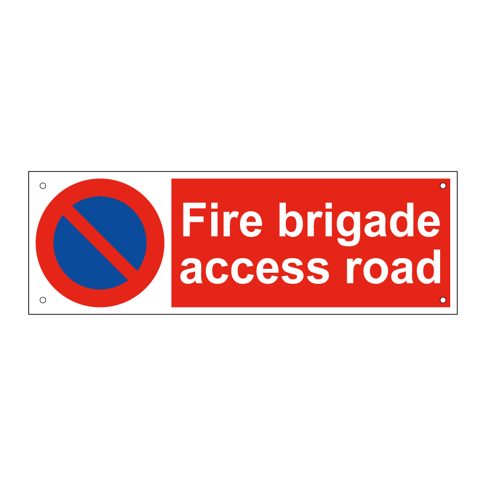 Fire brigade access road