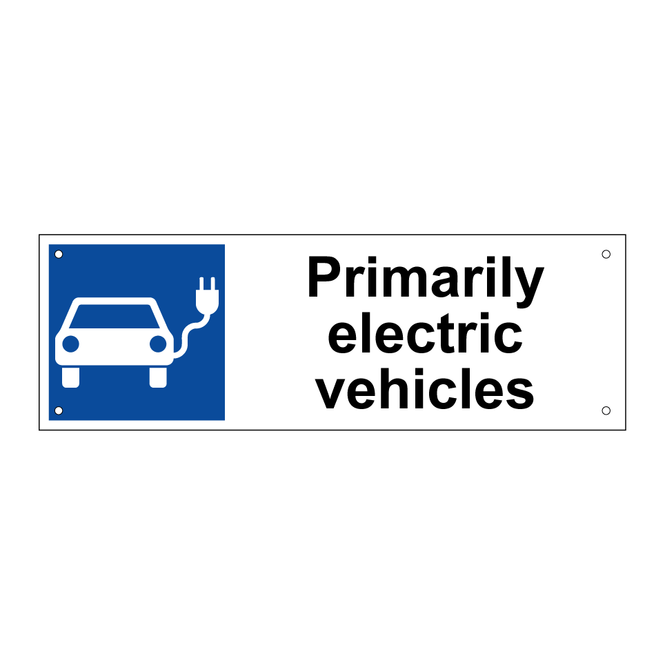 Primarily electric vehicles