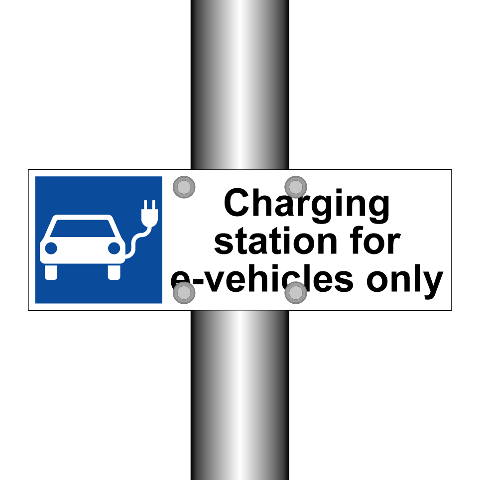 Charging station for e-vehicles only