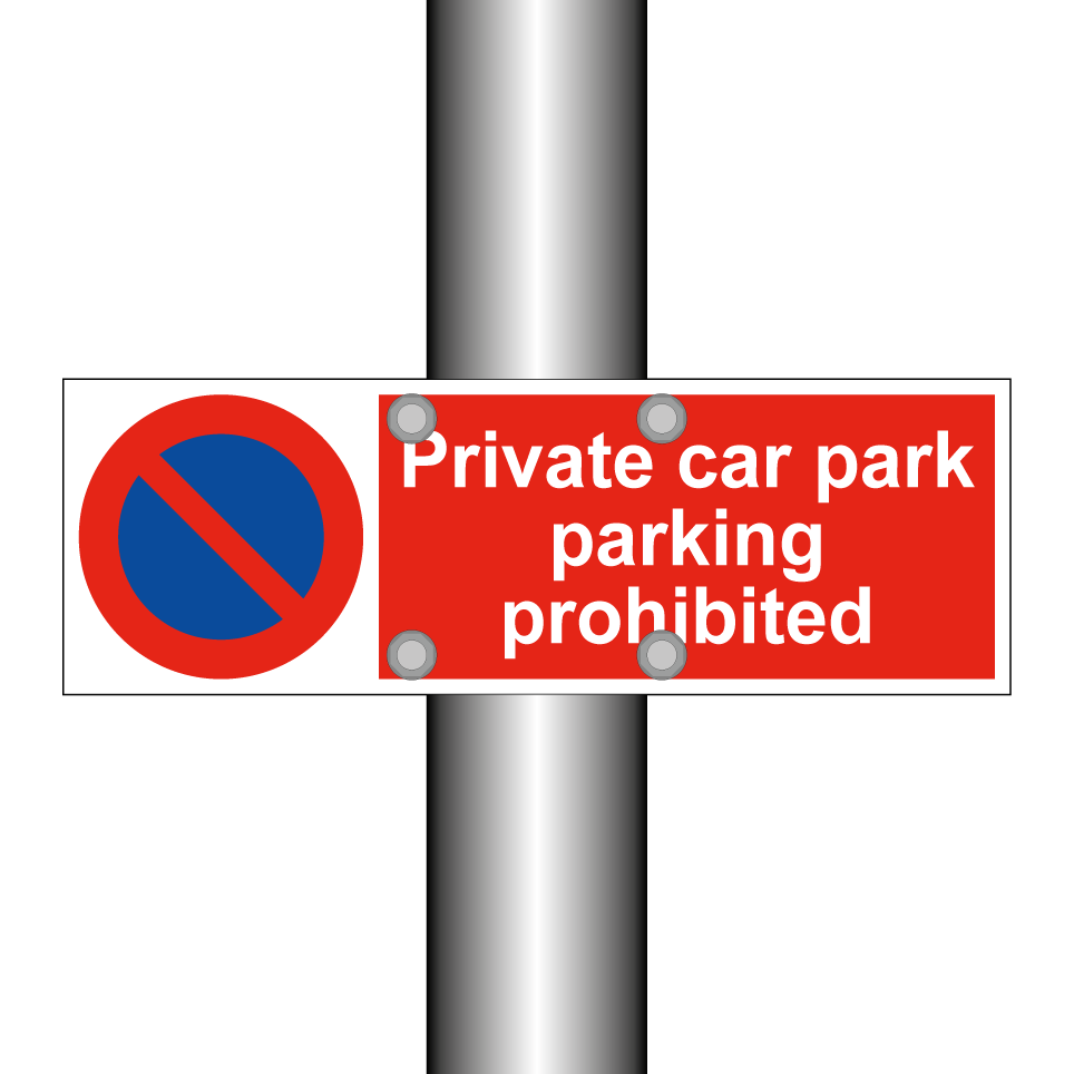 Private car park parking prohibited