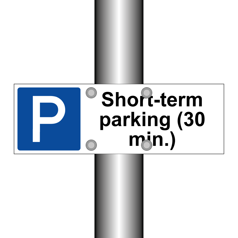 Short-term parking (30 min.)