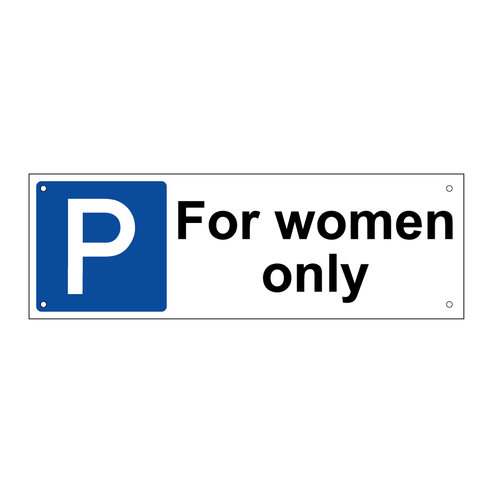 For women only