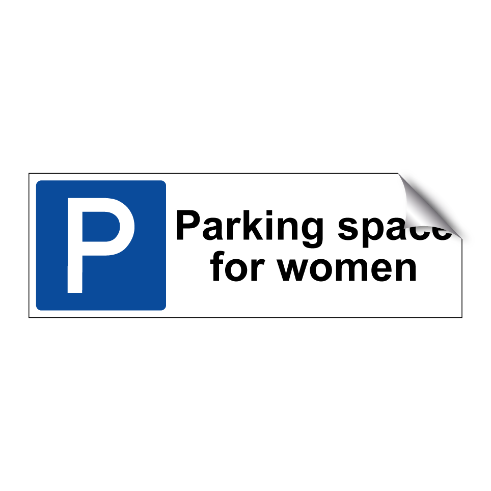 Parking space for women